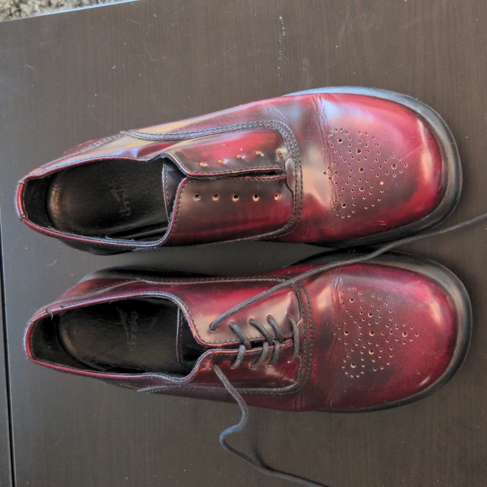⭐ Dankso Loafers Burgundy/Black size 40